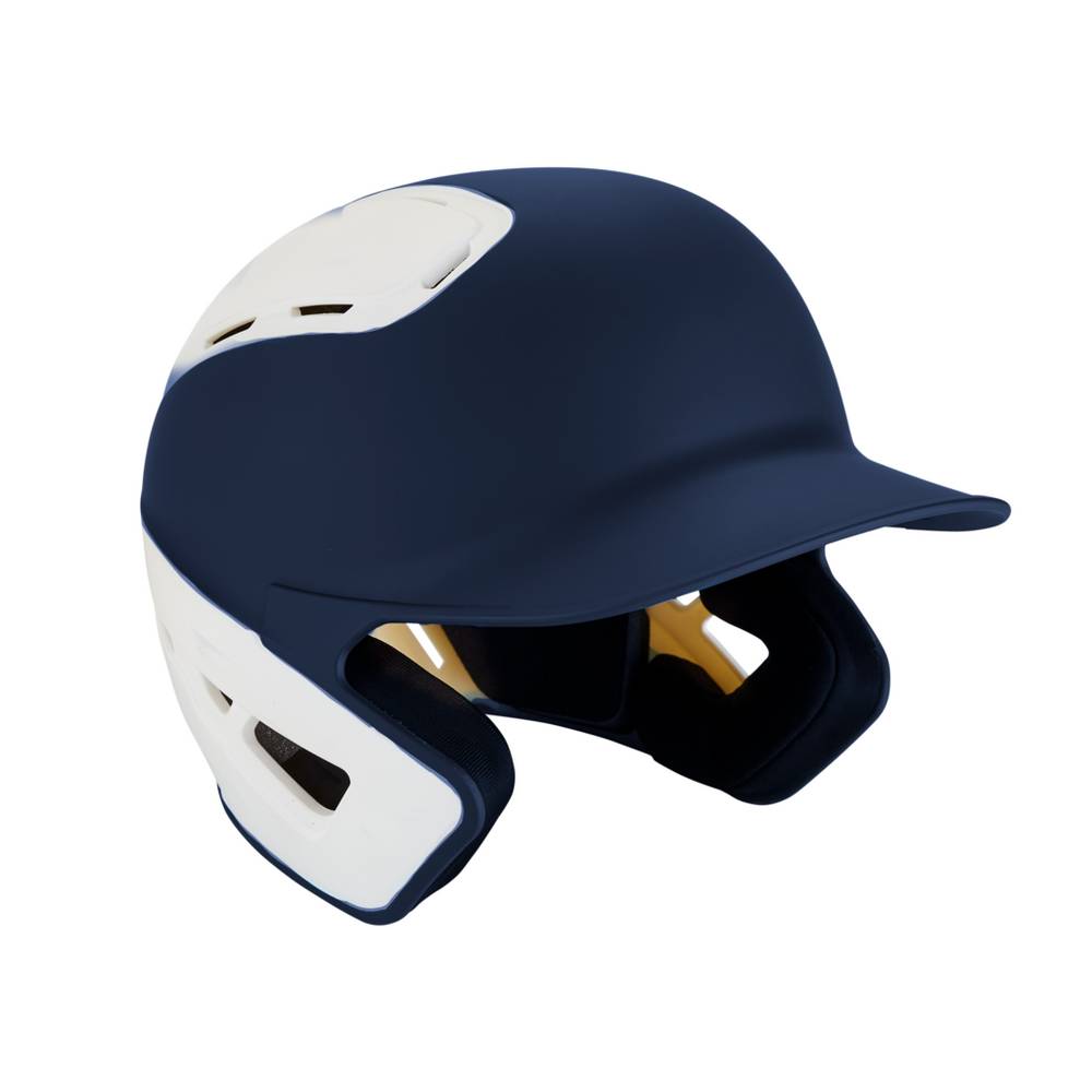 Mizuno B6 Baseball Batting Férfi Sisak Sötétkék/Fehér QAT732156